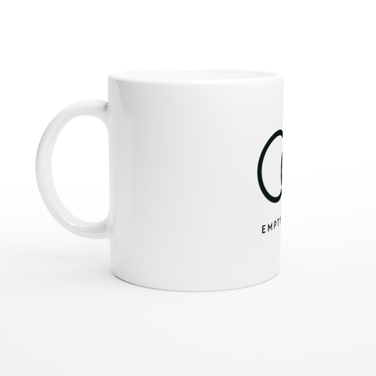 Travel Mug - White 11oz Ceramic Mug